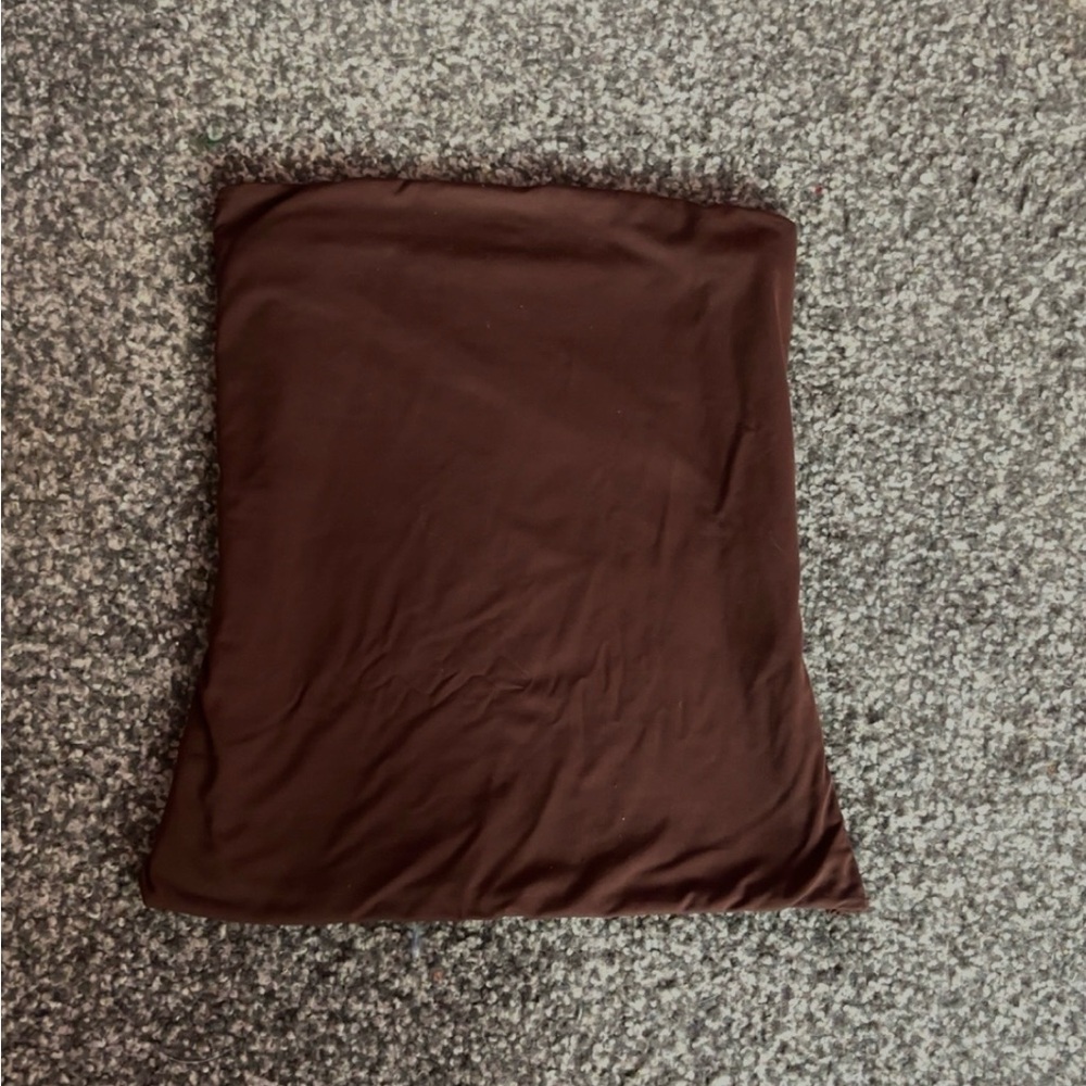 SHEIN Brown Crop Top